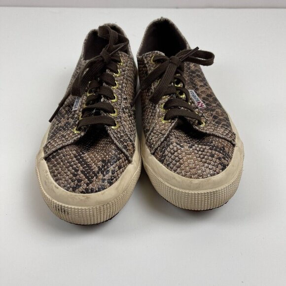 Superga 2750 Synth Snake Shoes Women’s Size 9 EU 40  Casual Sneakers - Picture 3 of 10